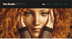 Desktop Screenshot of dazstudioartists.com